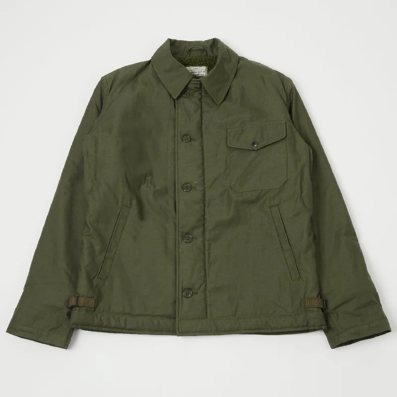 Best women's jackets for winterBest women's jackets for winterBuzz Rickson's Type A-2 Cold Weather Deck Jacket - Olive Women's designer jackets