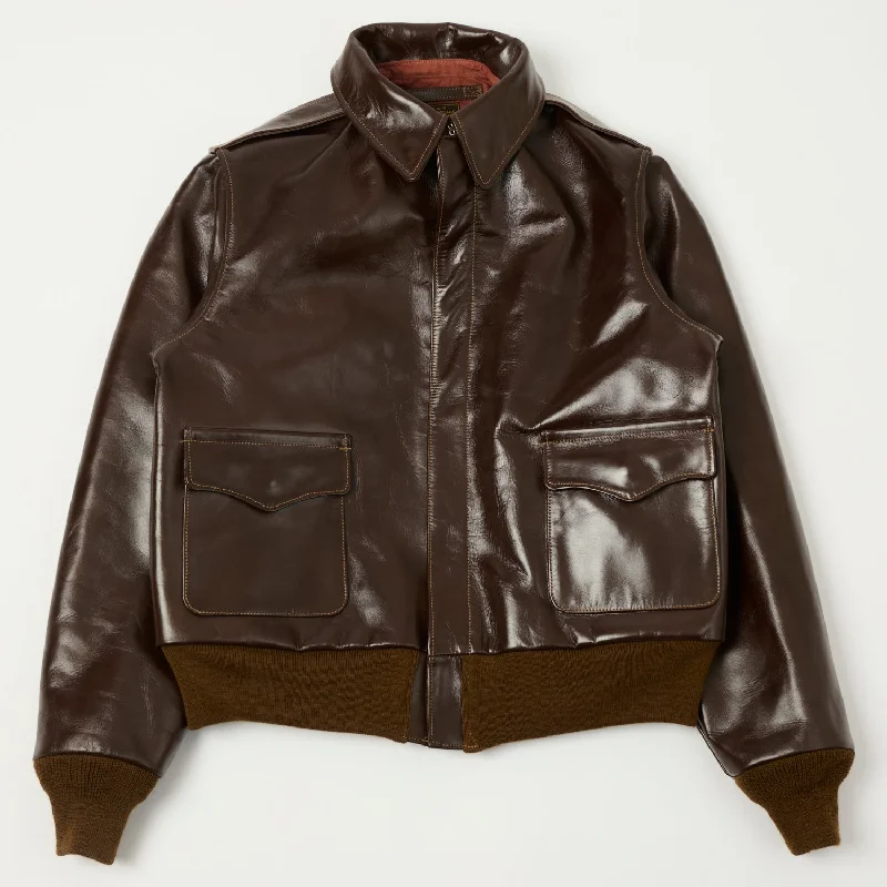Women's eco-friendly jacketsWomen's eco-friendly jacketsBuzz Rickson's A-2 Rough Wear Leather Flight Jacket - Brown Best women's jackets for rain Women's eco-friendly jacketsWomen's eco-friendly jacketsBuzz Rickson's A-2 Rough Wear Leather Flight Jacket - Brown Best women's jackets for rain
