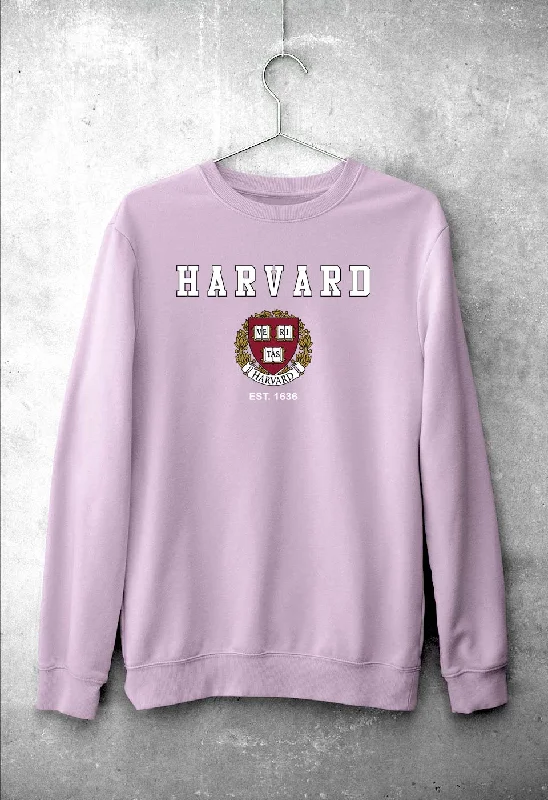 Harvard Unisex Sweatshirt for Men/Women Comfy Sweatshirts for Women