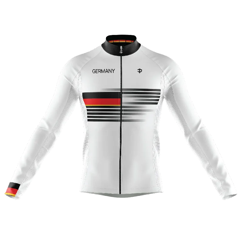 Germany Long Sleeve Cycling Jersey Basic Hoodie Sweatshirt Look