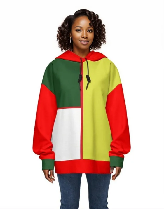 Color Block Astute Women’s Premium Relaxed Fit Hoodie Fashion Hoodie Sweatshirt