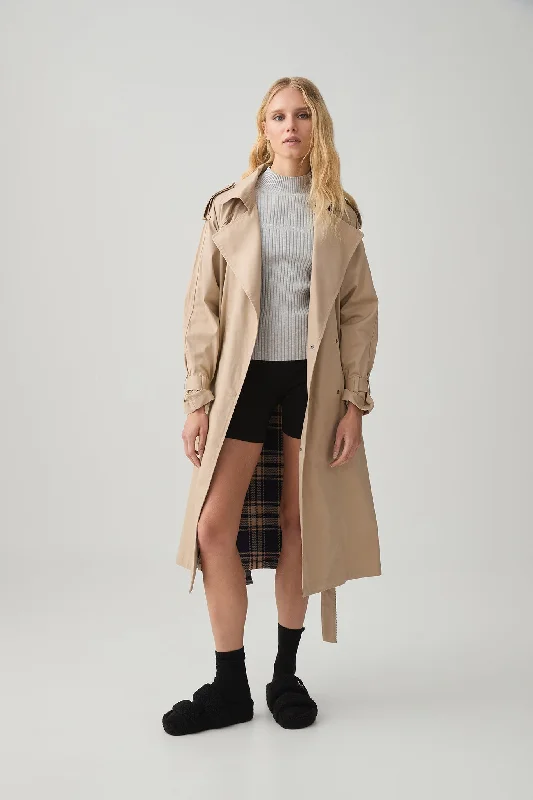 Women's evening jacketsWomen's evening jacketsContrast Belted Trench 703 Women's heated jackets Women's evening jacketsWomen's evening jacketsContrast Belted Trench 703 Women's heated jackets