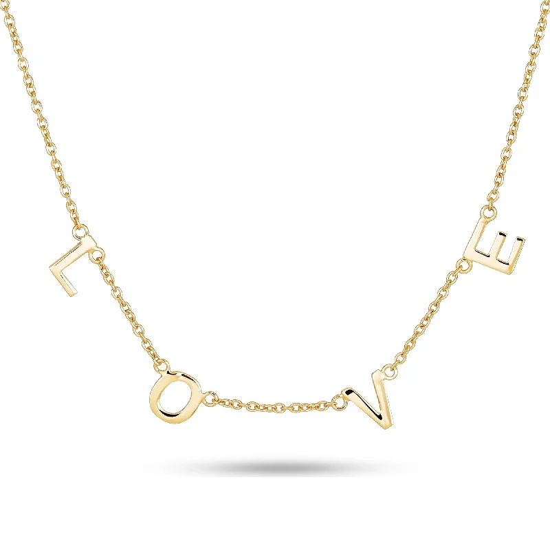 Gold Vermeil LOVE Necklace | Gold Vermeil Lace Skater Dress