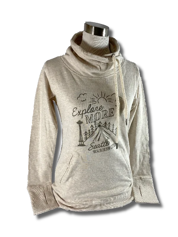Explore More Seattle Sweatshirt Classic Hoodie Sweatshirt