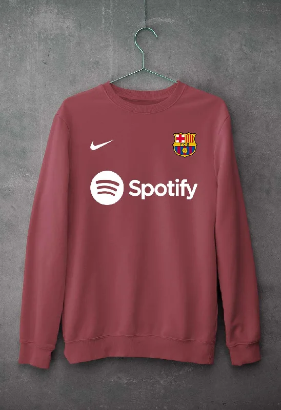 Barcelona 2022-23 Unisex Sweatshirt for Men/Women Soft Sweatshirts with Logo