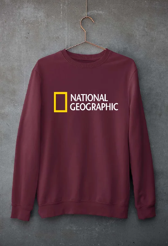 National Geographic Unisex Sweatshirt for Men/Women Cozy Winter Sweatshirt