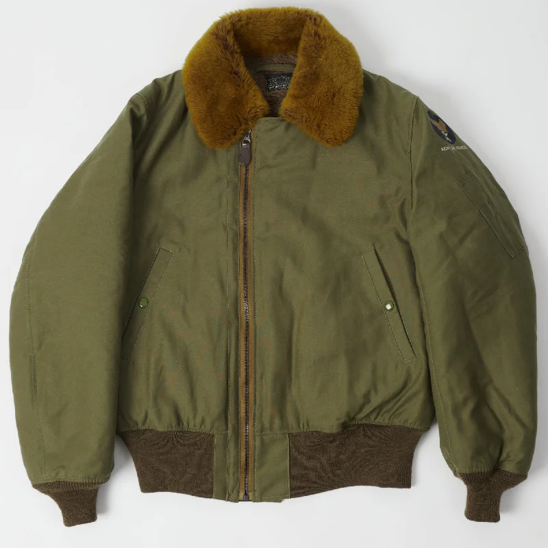 Women's transitional jacketsWomen's transitional jacketsTOYS McCOY 'Type B-15' Flight Jacket - Olive Women's motorcycle jackets Women's transitional jacketsWomen's transitional jacketsTOYS McCOY 'Type B-15' Flight Jacket - Olive Women's motorcycle jackets