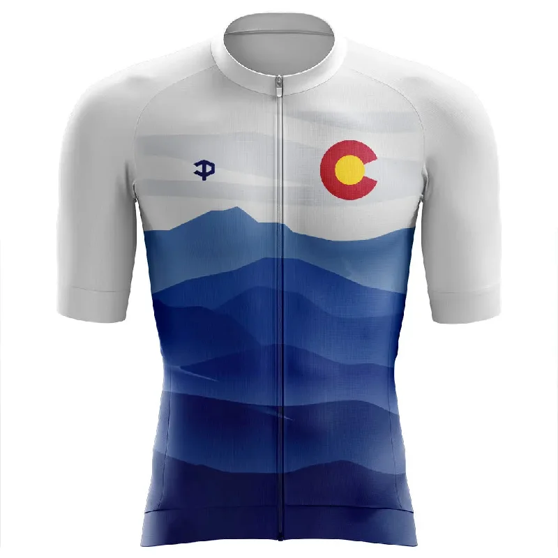 Colorado Elite PedTech Short Sleeve Cycling Jersey Graphic Hoodie Sweatshirt