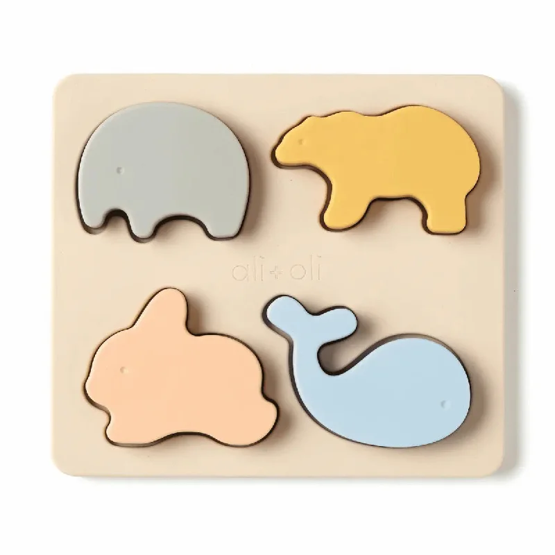 SOFT SILICONE MINI ANIMAL PUZZLE