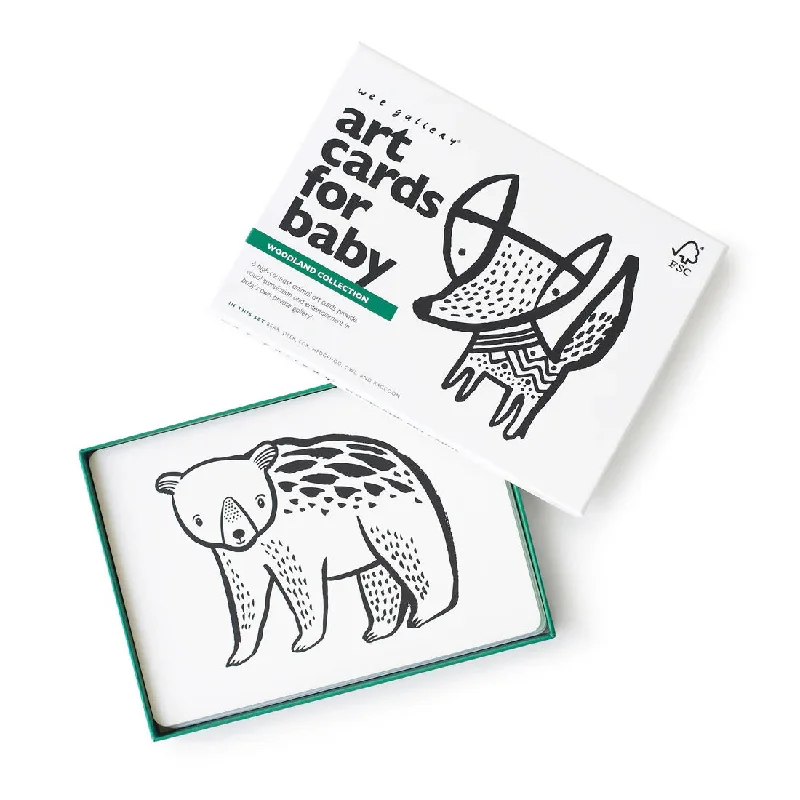 WEE GALLERY - WOODLAND ART CARDS