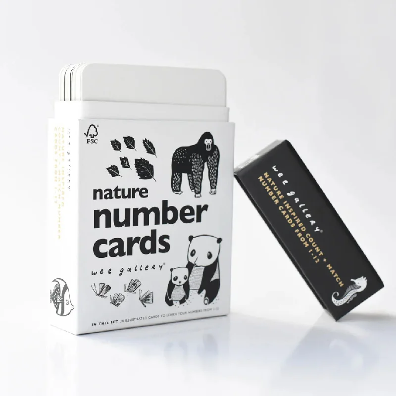 WEE GALLERY - NATURE NUMBER CARDS