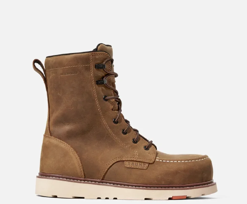 BRUNT Men's The Marin 8" EH Waterproof Work Boot