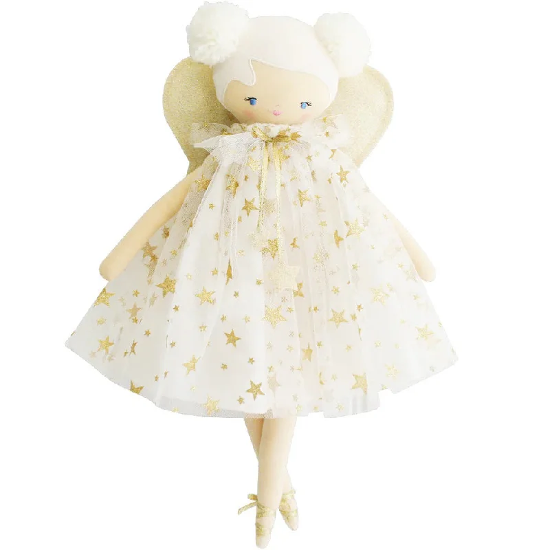 ALIMROSE - LILY FAIRY IVORY GOLD STAR