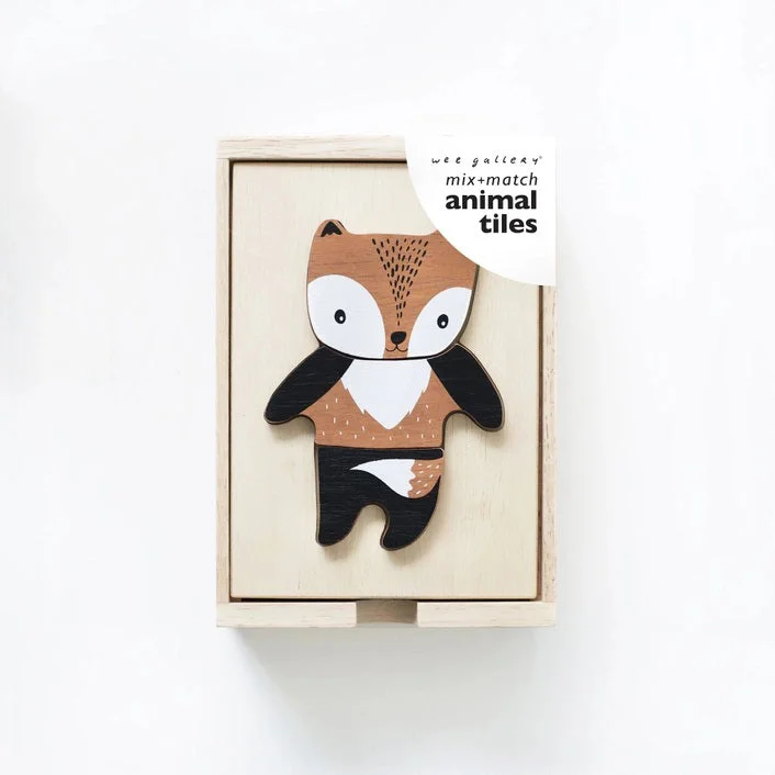 WEE GALLERY - MIX & MATCH ANIMAL TILES