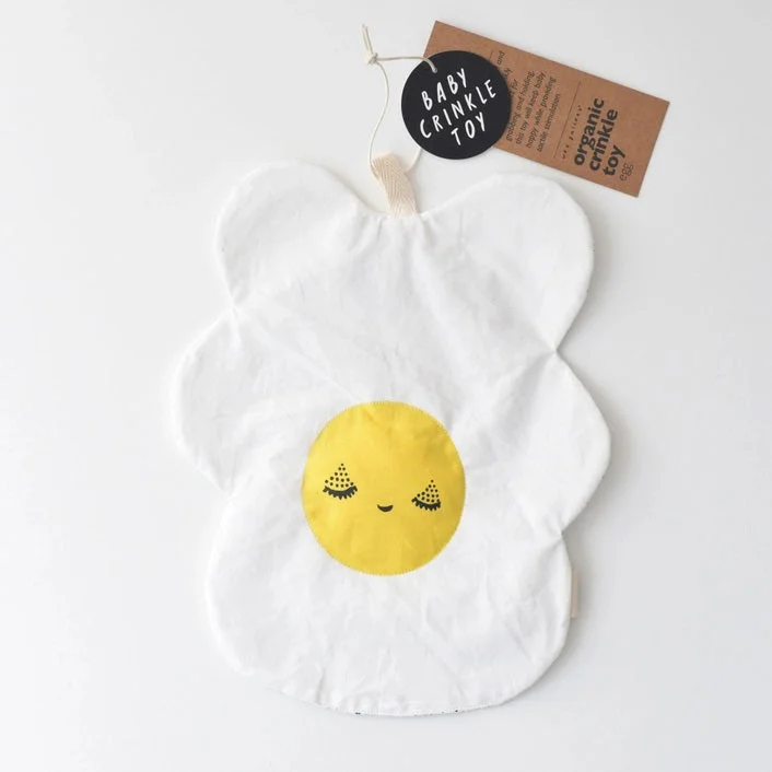 WEE GALLERY - EGG CRINKLE TOY
