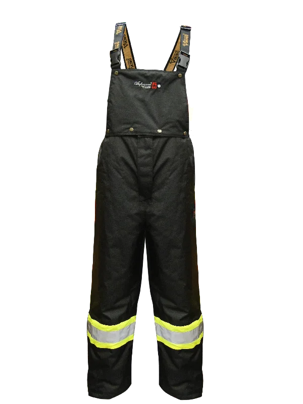 Viking Men's Professional® Journeyman Hi-Vis Class E Waterproof FR Trilobal Rip-Stop Bib Pant