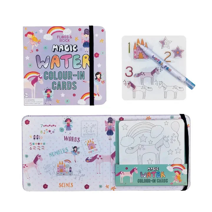 FLOSS AND ROCK - FAIRY UNICORN WATER PEN AND CARDS