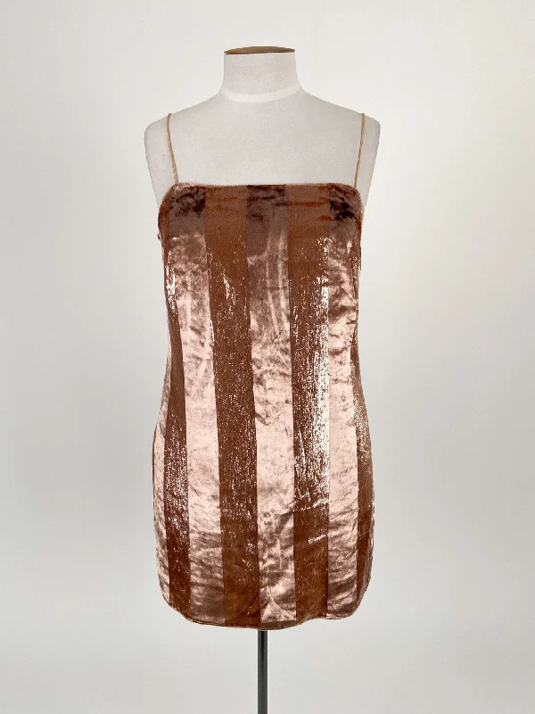 Miss Selfridge | Brown Cocktail/Formal Dress | Size 12 Fashion Nova mini dresses