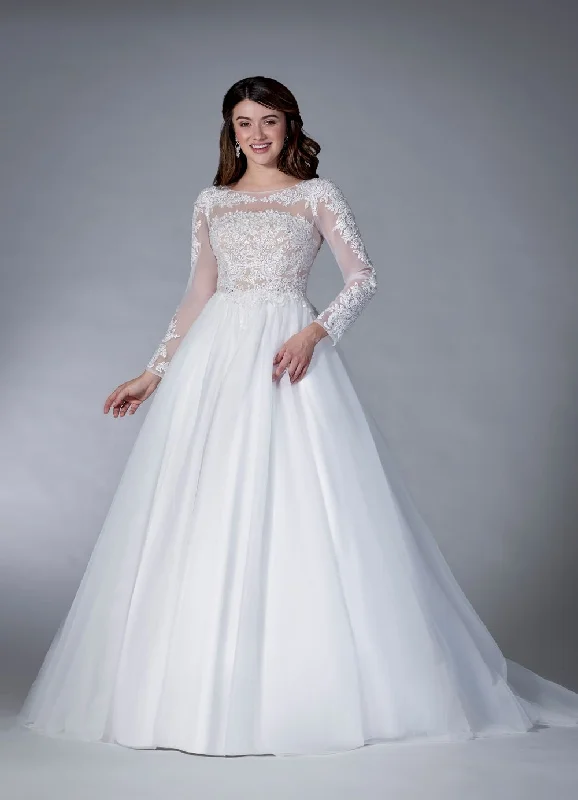 Bridal 202055Ty Sheer Wedding Dress