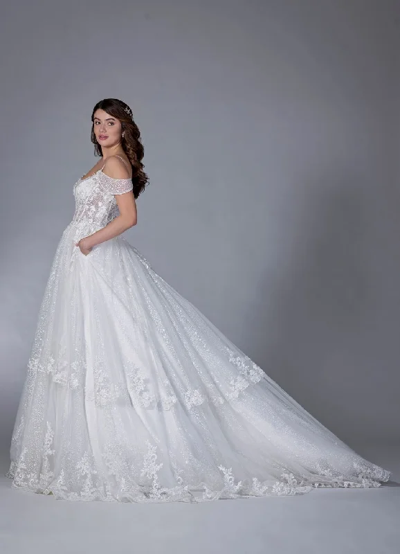 Bridal 202061Ty Long Sleeve Gown