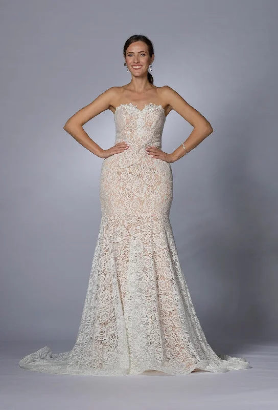 Bridal 202107Ty Mermaid Lace Gown