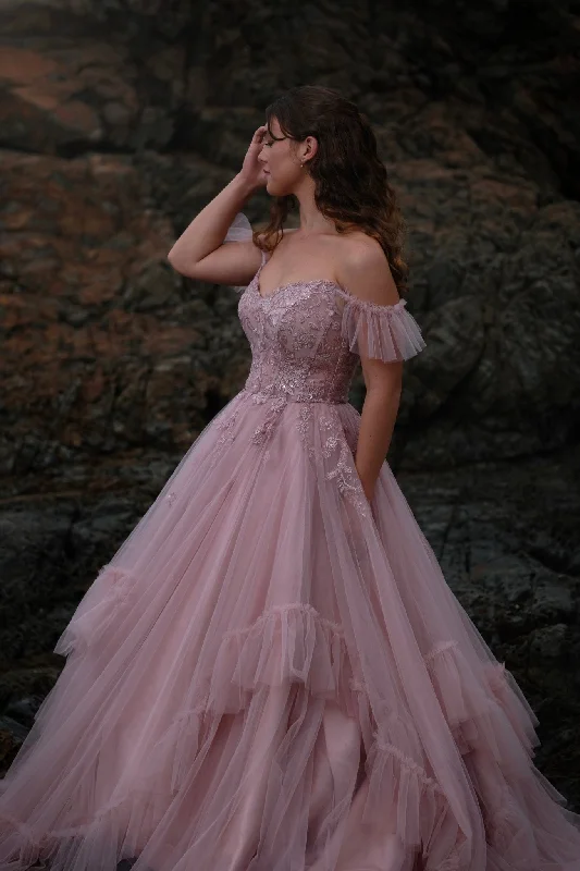 Clara Modern Wedding Gown