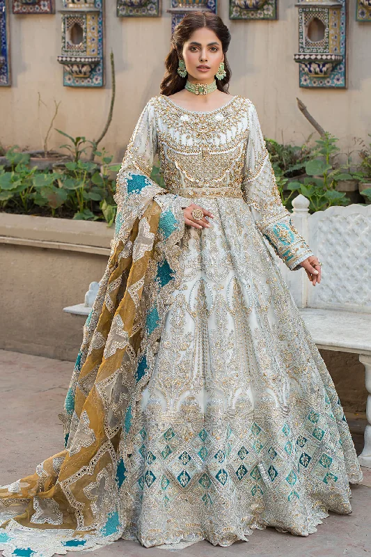 Royal Pishwas Frock Embellished Pakistani Wedding Dress Classic Bridal Dress