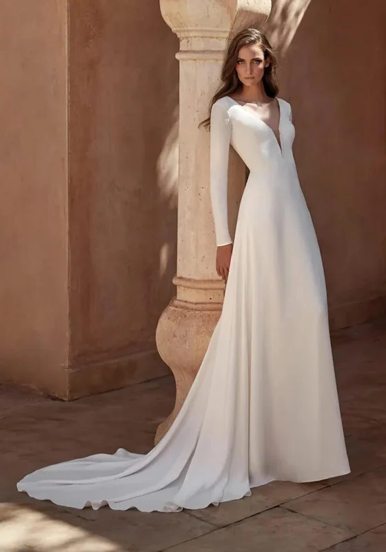 Pronovias Kea Wedding Dress, Off White Strapless Wedding Gown