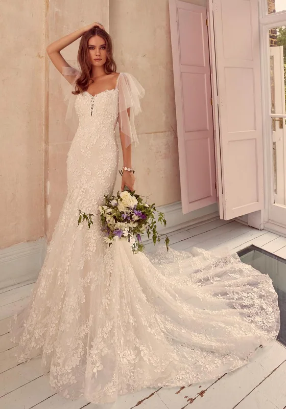 Ronald Joyce 69808 Wedding Dress, Ivory Sparkling Wedding Dress