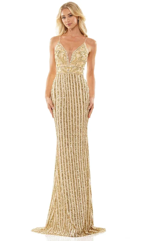 Colors Dress 2682 - Beaded Sheath Prom Gown Wedding guest party dresses