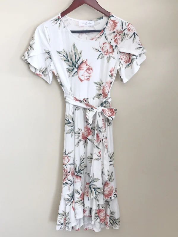 Clea Floral Swing Midi Dress Fall midi dresses