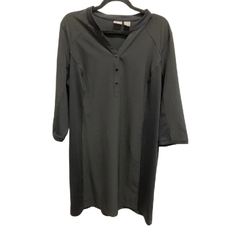 Dress Casual Midi By Chicos In Black, Size: Xl Knitted midi dresses