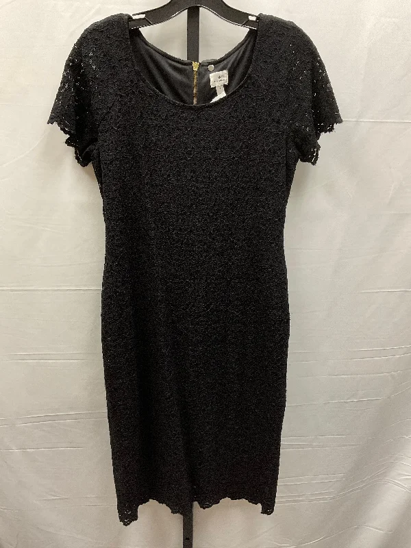 Dress Casual Midi By Dressbarn In Black, Size: M Prom midi dresses