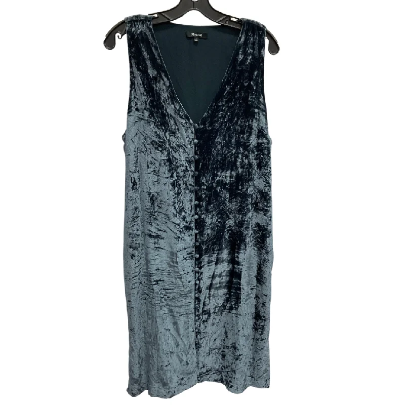 Dress Casual Midi By Madewell In Blue, Size: L Sleeveless midi dresses