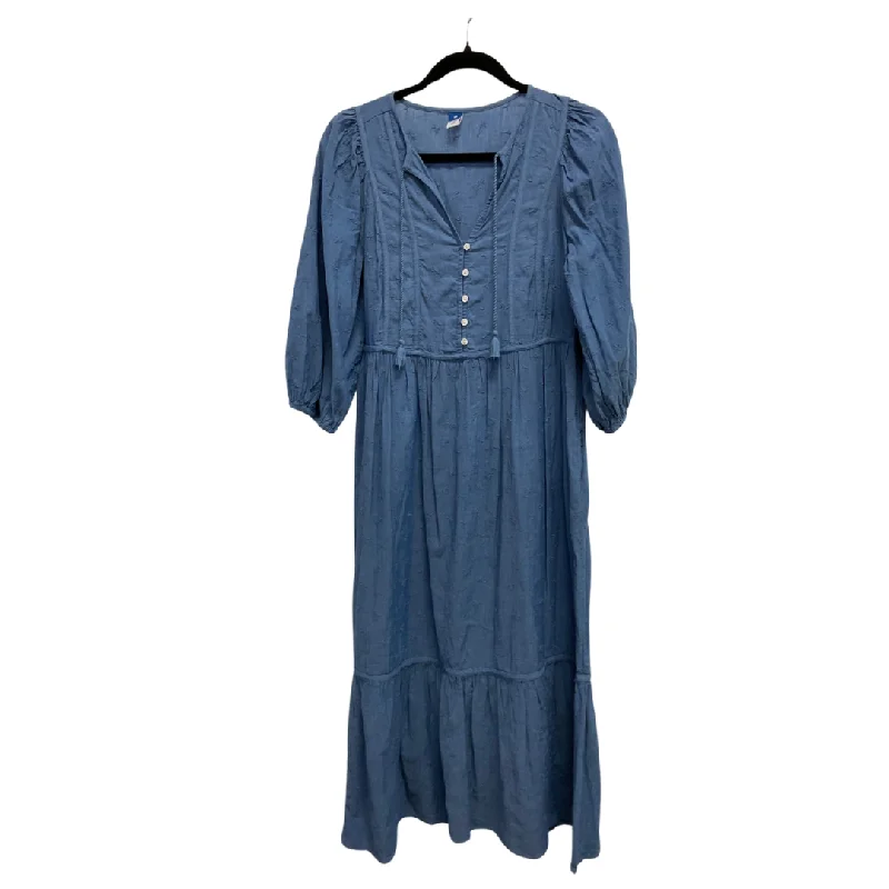 Dress Casual Midi By Old Navy In Blue, Size: Xs Office midi dresses