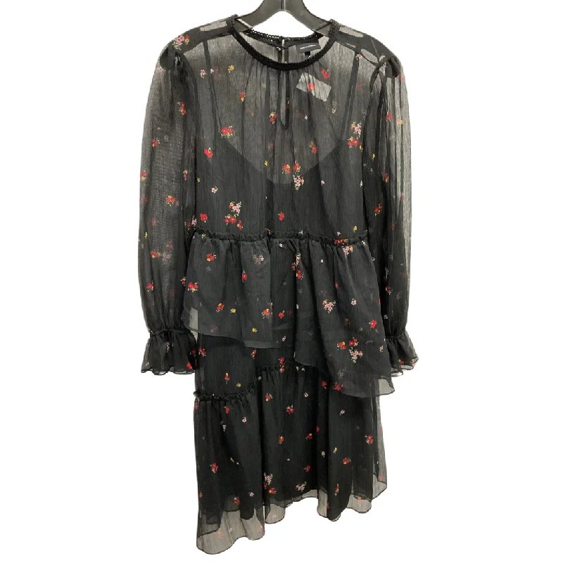 Dress Casual Midi By Who What Wear In Black, Size: M Best midi dresses for tall women