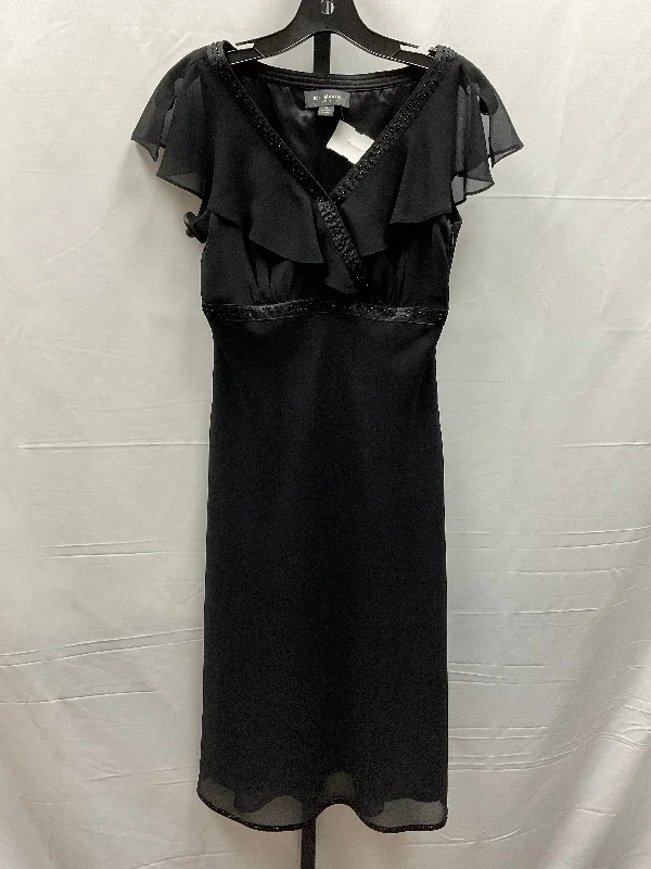 Dress Party Midi By Liz Claiborne In Black, Size: S Birthday midi dresses
