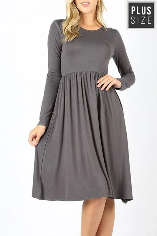 Jane Basic Plus Size Midi Dress ASOS midi dresses