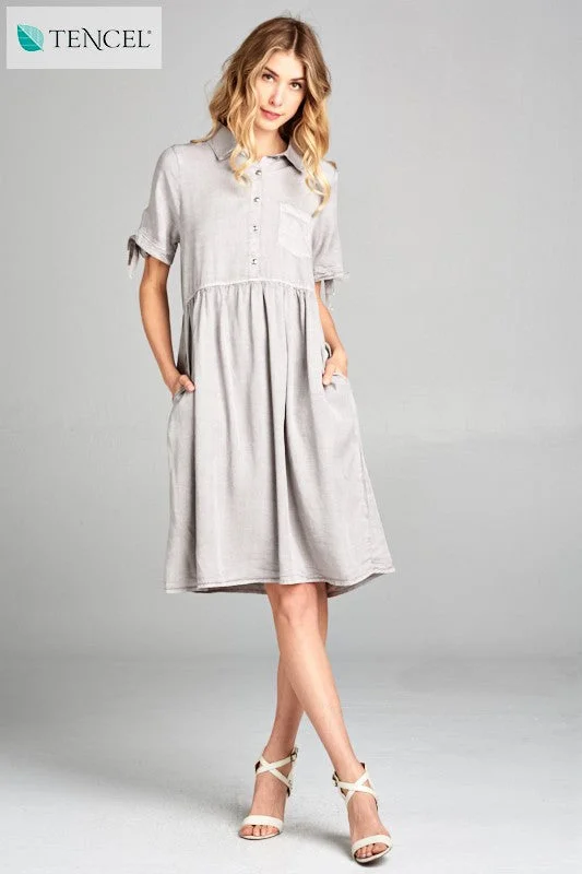 Stella Button Up Midi Dress Best midi dresses for summer vacation