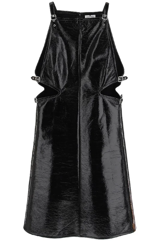 Courreges Women's Mini Vinyl Dress For A Bold Mini Skirt Trendy