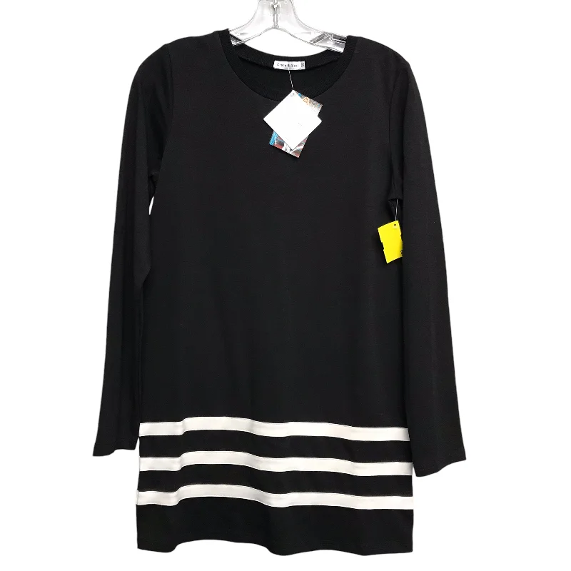 Dress Casual Short By Grace & Ricci In Black & White, Size:Xs Boho Chic Mini Skirt