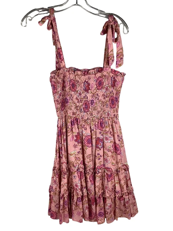 Dress Casual Short By Cmc In Pink, Size: S Mini Skirt Trend