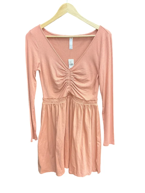 Dress Casual Short By Daily Practice By Anthropologie In Peach, Size: M Flirty Mini Skirt