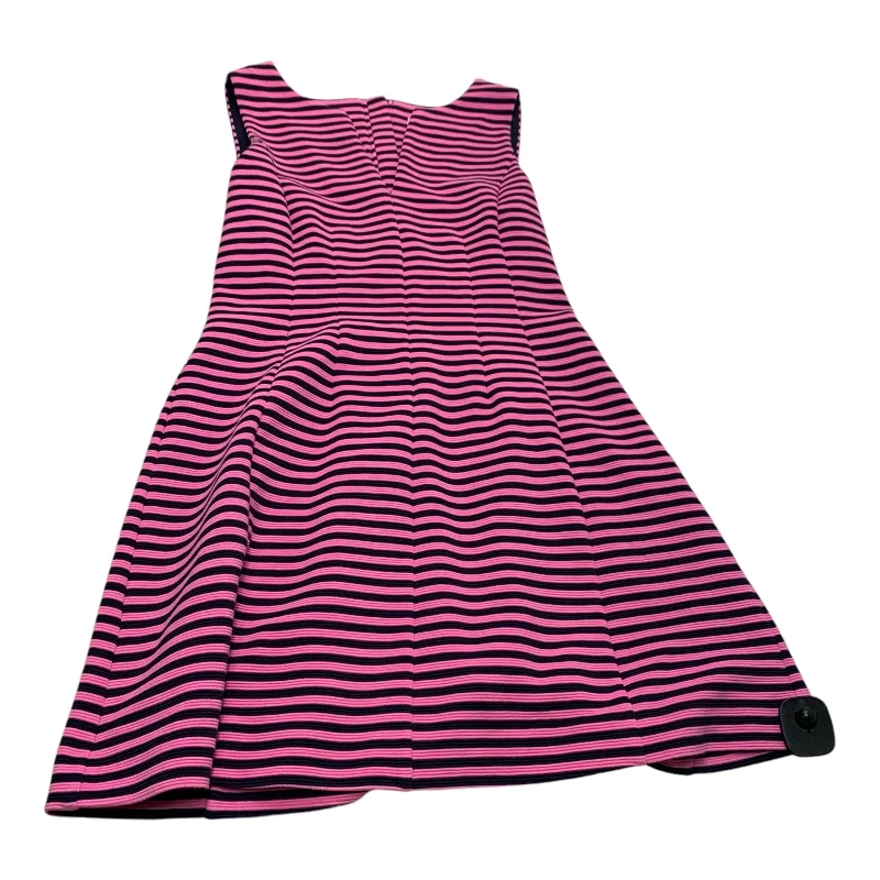 Dress Casual Short By Lilly Pulitzer In Blue & Pink, Size: M Vintage Pleated Skirt