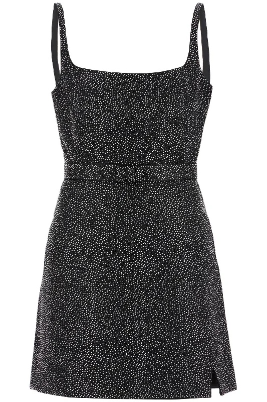 Marc Jacobs Women's Mini Abito The Studded Dress Sleek Mini Skirt
