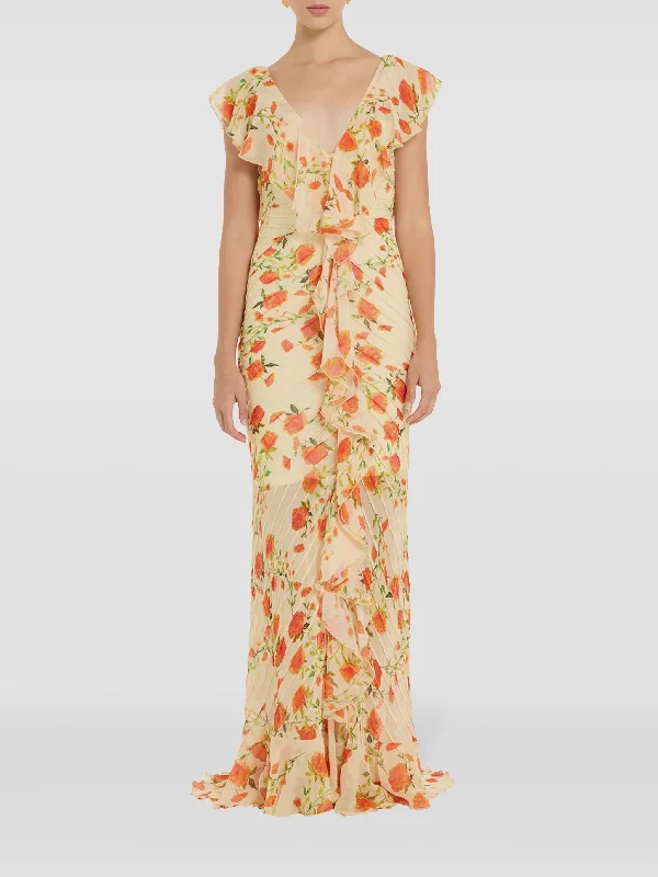 MACAROON MAXI DRESS Soft Maxi Skirt