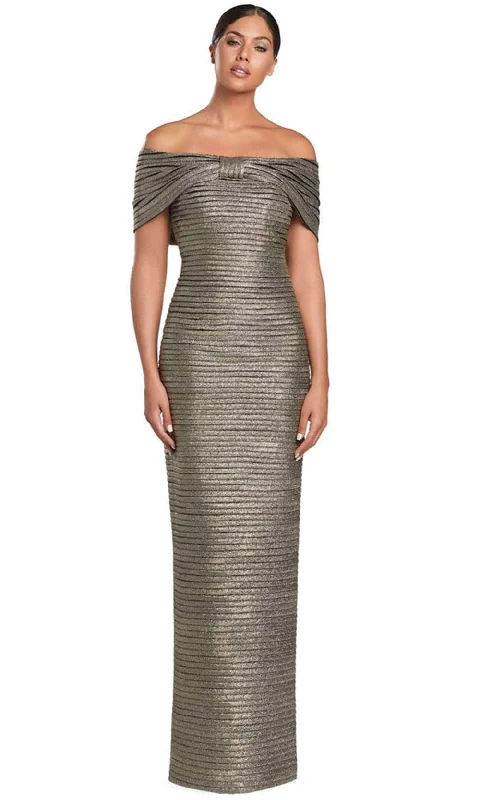 Alexander by Daymor 2066F24 - Straight Neck Column Formal Gown Earthy tone unclassified dresses Alexander by Daymor 2066F24 - Straight Neck Column Formal Gown Earthy tone unclassified dresses