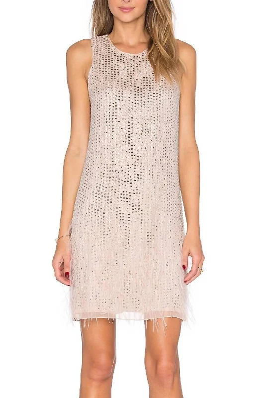 Allegra Embellished Dress in Blush Best-selling unclassified dresses