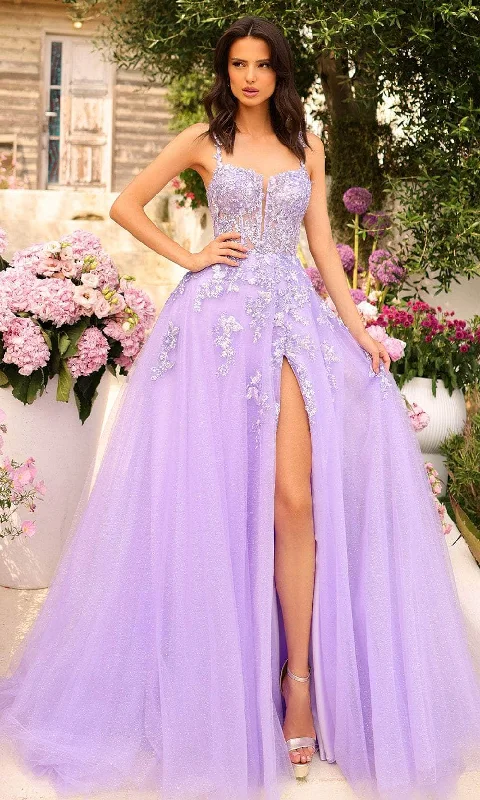 Amarra 88735 - Plunging Embroidered Gown Party unclassified dresses