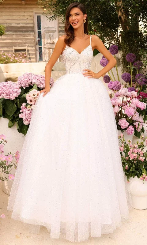 Amarra 94020 - Beaded Sleeveless Ballgown Vintage unclassified dresses